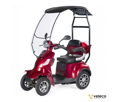 Veleco FASTER mit Dach Elektromobil 12 km/ h, 4-Rad, Lithium-Ionen Seniorenmobil