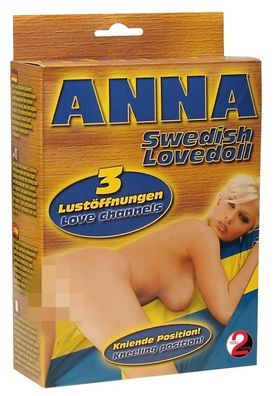 You2Toys Anna Love Doll - Kniende Liebespuppe mit 3 Öffnungen