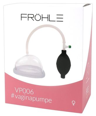 Fröhle Vagina-Pumpe intensiv | Feuchtigkeit, Sensibilität & Größenveränderung