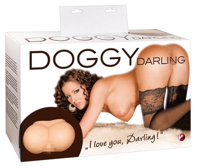 You2Toys Doggy Darling - Praller Po mit Vagina- und Anus-Öffnung