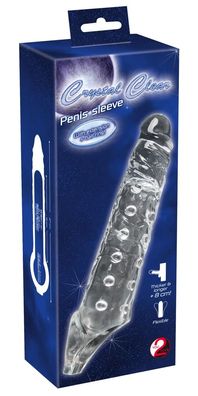 Crystal Clear Penis Sleeve - Verlängerung und Verdickung für den Penis
