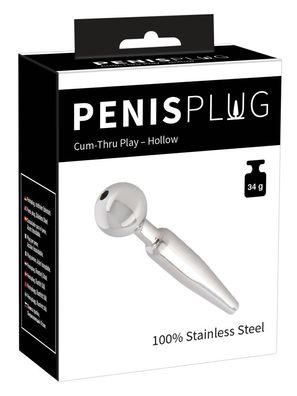 Penisplug Stimulierender Penisplug mit Stopperkugel