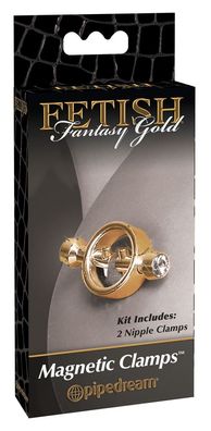Fetish Fantasy Gold Magnet-Nippelklammern