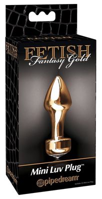 Fetish Fantasy Gold - Goldener Mini Luv Plug