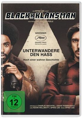 Blackkklansman (DVD) Min: - Universal Picture - (DVD Video / Komödie)