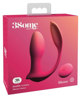 Threesome Double Ecstasy - Vibrator mit Klitorisstimulator