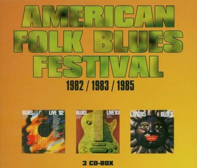 Various Artists: AMERIC. FOLK BLUES FEST.1982-85 - - (CD / A)