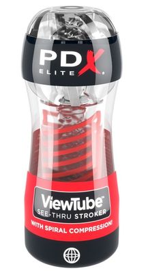 PDX Elite ViewTube 2 - Transparenter Masturbator