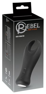 Rebel Cock Vibrator - Flexibler Masturbator mit 10 Vibrationsmodi