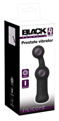 Black Velvets Prostate Vibrator - Flexibel, 10 Vibrationsmodi, Silikon
