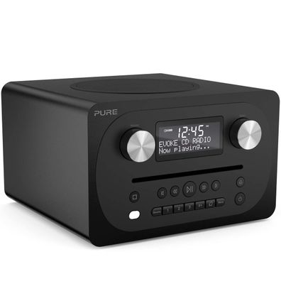 Evoke C-D4 Kompakt-CD-Player/ DAB+ Radio, Siena Black