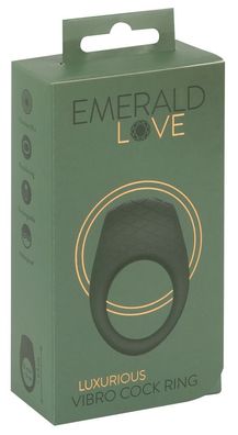 Emerald Love Luxus Vibrationsring