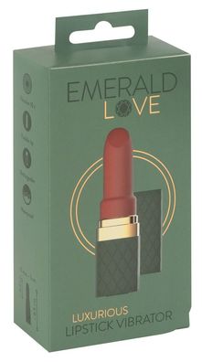 Emerald Love Luxus-Lippenstift-Vibrator