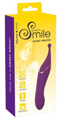 Sweet Smile Double Vibrator - Beidseitig verwendbarer Lustpunkt-Massager