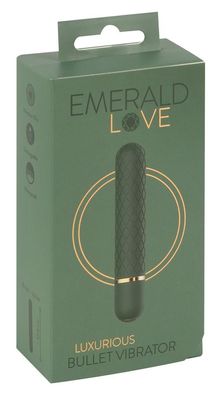 Emerald Love Luxus-Minivibrator: Diskret, wasserdicht, 10 Vibrationsmodi