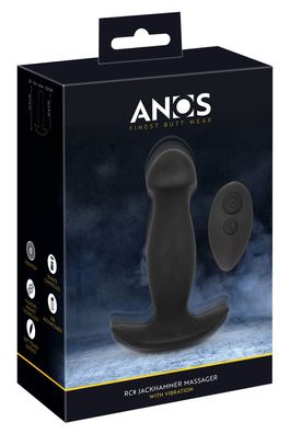 ANOS RC JackHammer Massager - Vibro-Analplug mit Floating Magnet-Technik