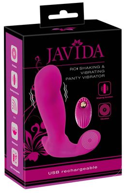 Javida Panty Vibrator - Rüttelnd & Vibrationsmodi, Wasserdicht