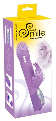 Sweet Smile Push Vibrator - Stoßfunktion & Klitorisstimulator