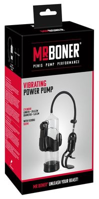 Mister Boner Power Pump - Penis-/ Potenz-Training mit Vibrationsspaß
