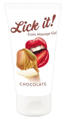 Lick it! Schoko-Massagegel (50 ml)