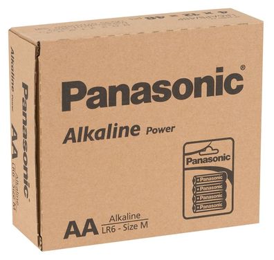 Panasonic Batterie AA 12x4er - Zuverlässig & langlebig