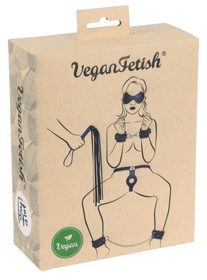 Vegan Fetish Bondage Set - 5-teilig für Rundum-Vergnügen