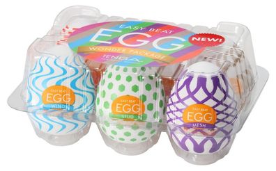 TENGA Wonder Egg Set - 6 verschiedene Reizstrukturen