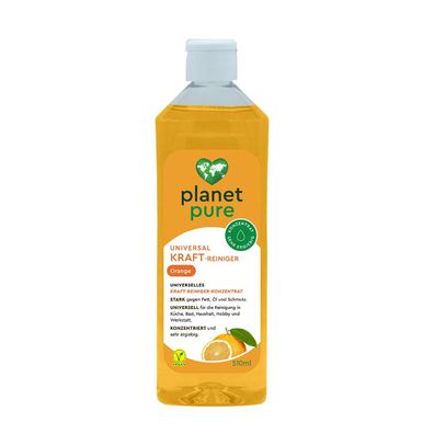 PLANET PURE Universal Kraft Reiniger Orange stark gegen Fett, Öl und Schmutz
