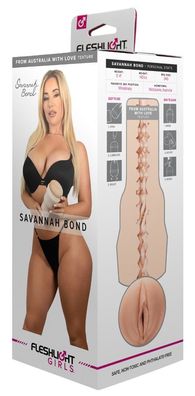 Savannah Bond Fleshlight - Diskreter Masturbator mit Vagina-Optik