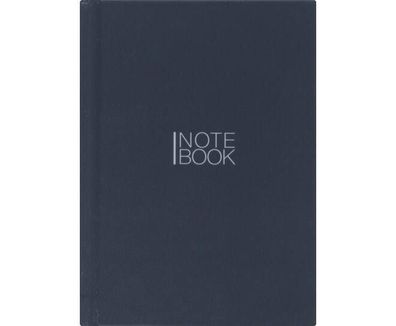 Stylex 76351 Notizbuch Premium Kladde Notebook DIN A5 192 Seiten schwarz