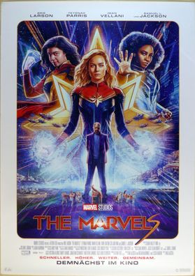 The Marvels - Original Kinoplakat A0 - Brie Larson, Iman Vellani - Filmposter
