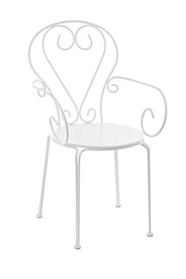 Etienne Metallstuhl Weiss 802378