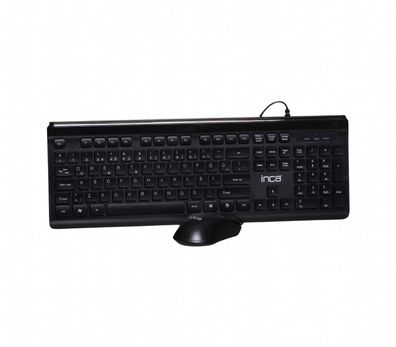 INCA IMK-377 Wireless Tastatur und Maus set, wireless Set, Bluetooth Multimedia-Ta...