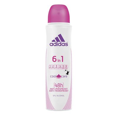Adidas 6in1 cool & care 48h Anti-Perspirant Deospray 150 ml