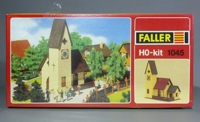 Faller H0-kit 1045 (B-236) Kleinstadt-Kirche Kleine Kirche Dorfkirche NEU OVP