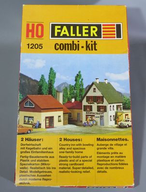 Faller combi-kit 1205 Dorf 2 Häuser Wirtschaft und Wohnhaus NEU OVP