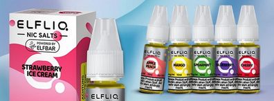 ELFLIQ Nikotinsalz Liquid in vielen Sorten