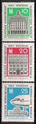 DDR Nr.913/15 * * Herbstmesse 1962, postfrisch