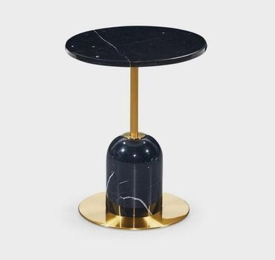 Designer Schwarzer Couchtisch Beistelltisch Wohnzimmer Luxus Möbel Tisch