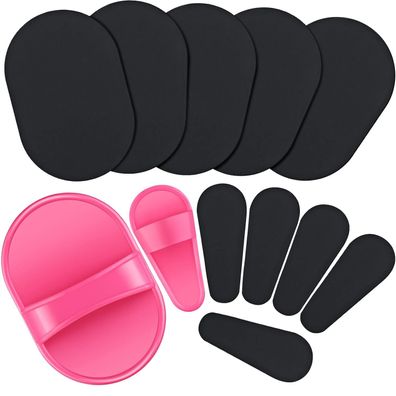 11 Stück Haarentfernung Pad Sets, Rosa Glatte Beine Haut Pad