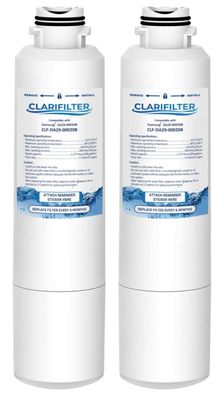 Clarifilter DA29-00020B Wasserfilterpatrone für Kühlschrank kompatibel mit Samsu