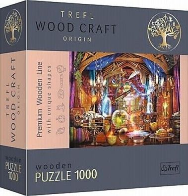 Trefl| Zauberkammer (Holzpuzzle)|ab 12 Jahren 1000 Teile Neu