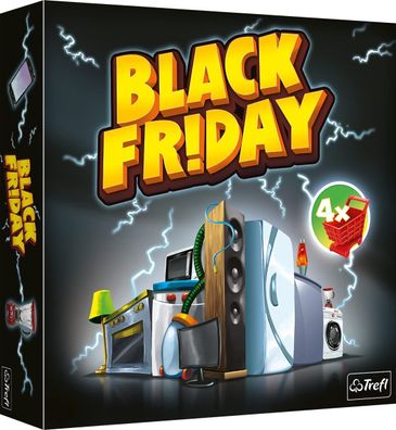 Trefl - Black Friday - Familien-Brettspiel, Neu Top