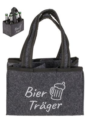 Herrenhandtasche Bierträger Flaschentasche Männerhandtasche Bier 6er Träger