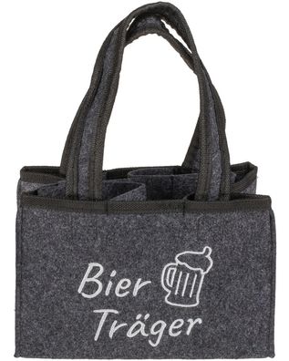 6er Träger Bier Herrenhandtasche Bierträger Flaschentasche Männerhandtasche