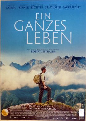 Ein ganzes Leben - Original Kinoplakat A1 - Stefan Gorski, August Zirner - Filmposter