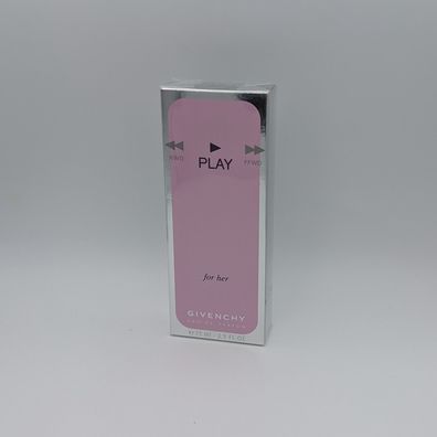 Givenchy Play For Her Eau de Parfum 75ml Neu & OVP