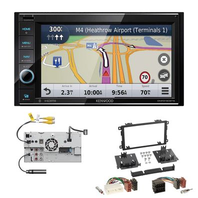 Kenwood Navigationssystem Apple CarPlay HDMI für Chevrolet Blazer S10 2002-2005