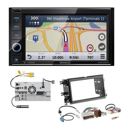 Kenwood Navigationssystem Apple CarPlay HDMI für Ford Mustang V 2005-2009