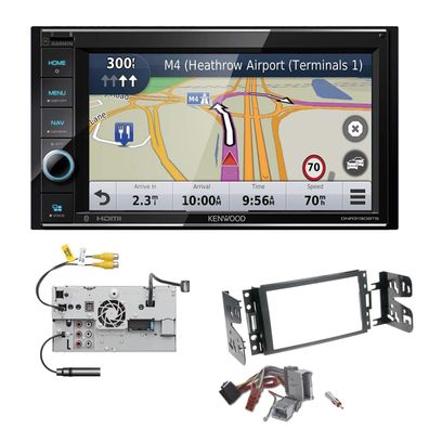 Kenwood Navigationssystem Apple CarPlay HDMI für GM Hummer H3 2005-2013 schwarz